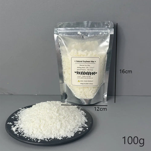 500g/1kg Pure Soy Wax Paraffin Material Pre-Soy Wax-Core Pigments