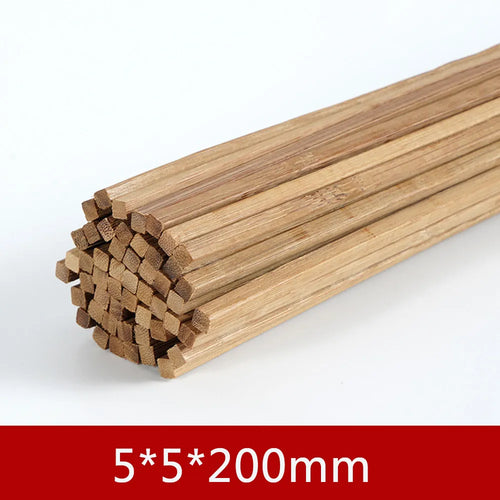 10PCS/Lot Bamboo Wood DIY Building Model Material Handmade Craft