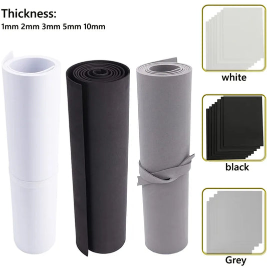 NEW 1pcs Thickness 1/2/3/5/10mm Eva Foam Sheets Sound-Absorbing Noise