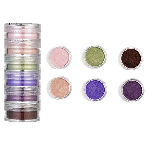 6Colors/Set Pearl Powder Pigment Resin Mold Colorant Dye Pearlescent