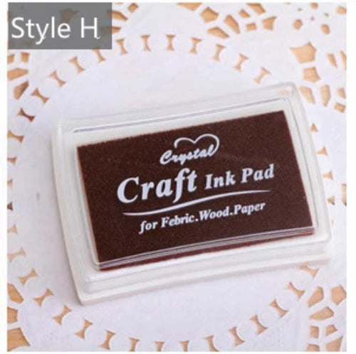 Mr Paper 15 Colors Inkpad Handmade DIY Craft Oil Based Ink Pad for