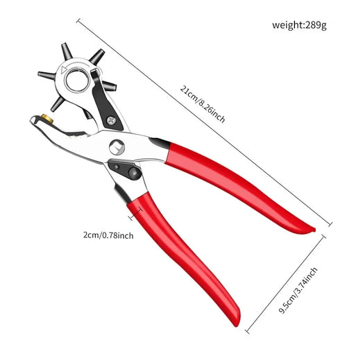 Effortless DIY Alloy Hole Punch Machine Kit: Ideal for Crafting