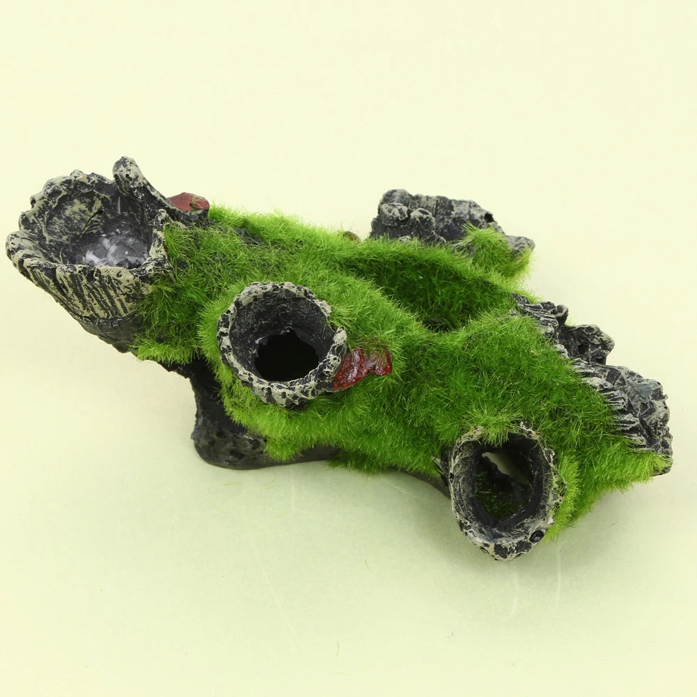 Resin Breeding Hiding Cave Simulation Shrimp Cave House Decorative