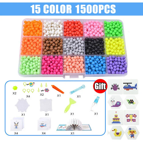 Handmade Magic Water Fuse Beads Creative Beads DIY Art Crafts Toys