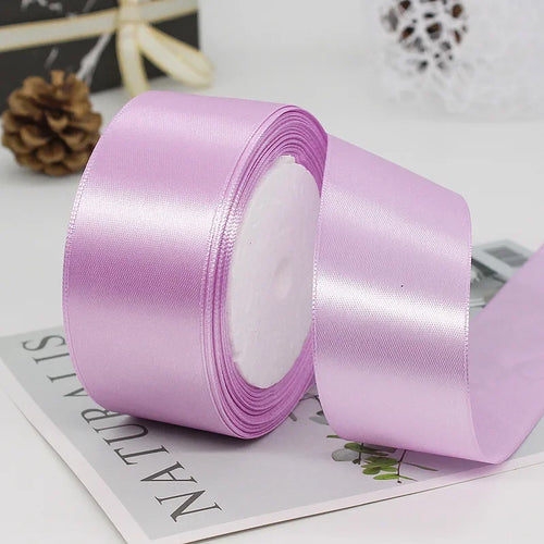 22meters 6mm-40cm Satin Ribbons Crafts Bow DIY Gift Wrap Wine Red