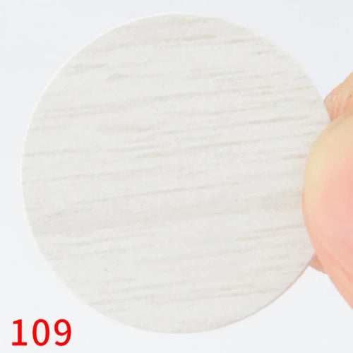 54Pcs Wooden Furniture Self Adhesive Screw Cap Cover Hole Stickers