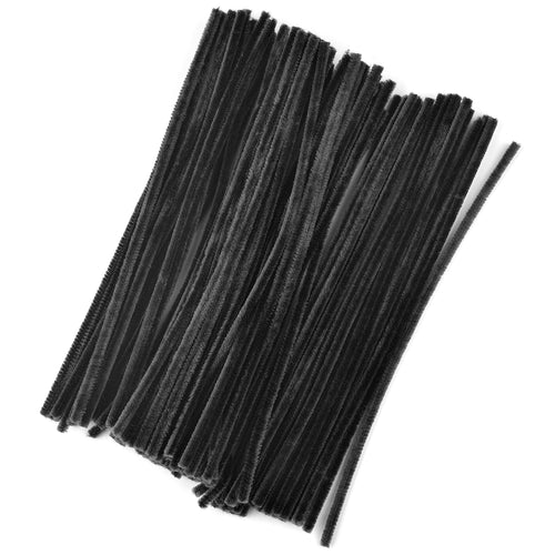 100pcs Chenille Stems Toys DIY Strips Twist Bar Anvil Wire Craft Pipe