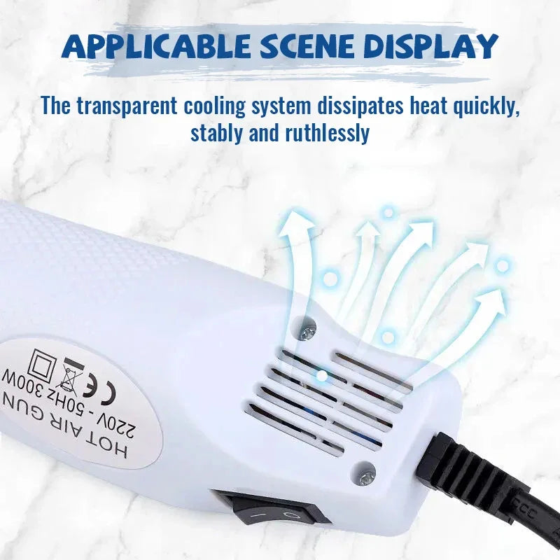 Hot Air Gun 220V Soldering Temperature Blower Gun DIY Crafts Electric