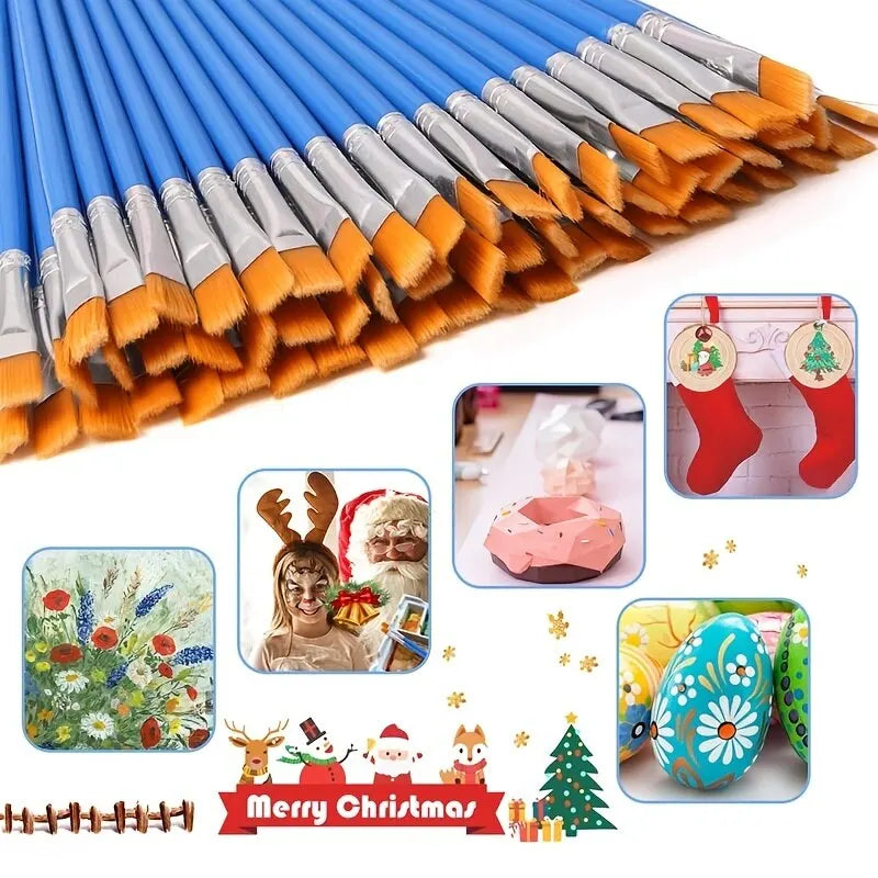 20pcs Painting Brushes For Painting Handcraft Arts And Craft For