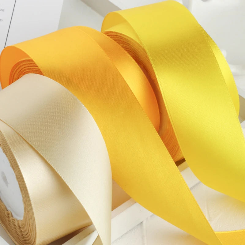 22meters 6mm-40cm Satin Ribbons Crafts Bow DIY Gift Wrap Wine Red