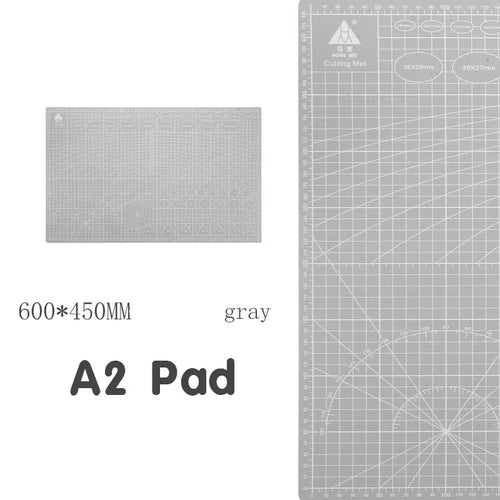 A2 Cutting Board Grid Line Self-healing Cutting Board Craft Card