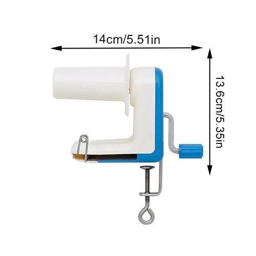Fenrry Hand Operated Yarn Winder Fiber Wool Manual Handheld Winder