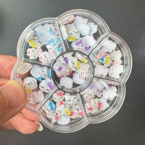 120PCS/70PCS Kawaii Sanrio Mini Nail Art Accessories Stickers