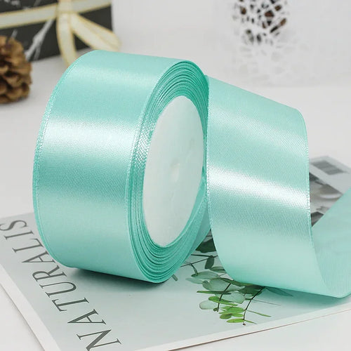 22meters 6mm-40cm Satin Ribbons Crafts Bow DIY Gift Wrap Wine Red