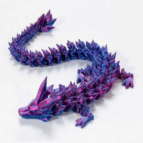 3D Printed Snake Movable Joint Simulation Snake Figurine Creative Home