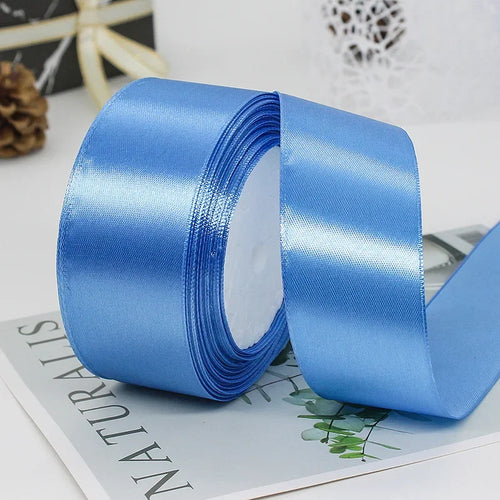 22meters 6mm-40cm Satin Ribbons Crafts Bow DIY Gift Wrap Wine Red