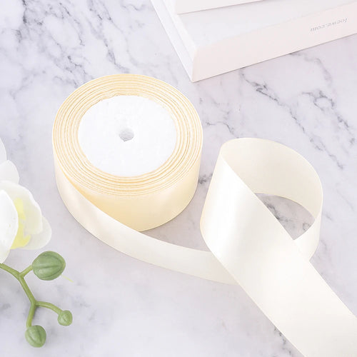 25yards/roll 4cm Satin Ribbon for Gift Wrapping Bows Making Floral