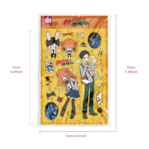 1Pc SCRAPBOOK Decorative Character STICKER Japanese Style Girl Sticker