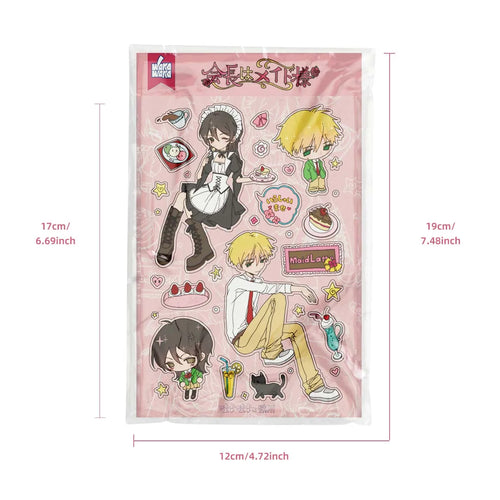 1Pc SCRAPBOOK Decorative Character STICKER Japanese Style Girl Sticker
