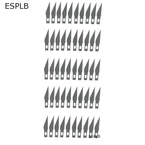 50/100pcs #11 Scalpel Knife Blades Stainless Steel Engraving Metal