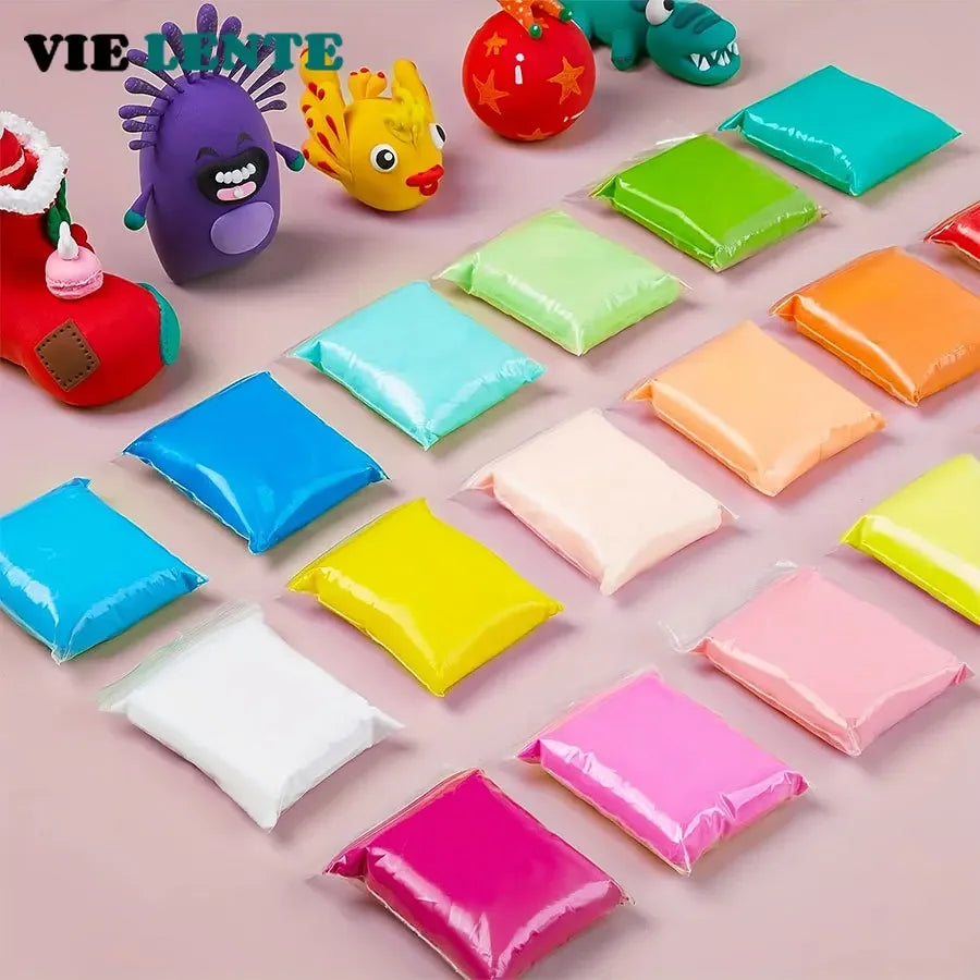 36 Color Clay Air-dried Clay Set, Ultra Light Plastic Clay with