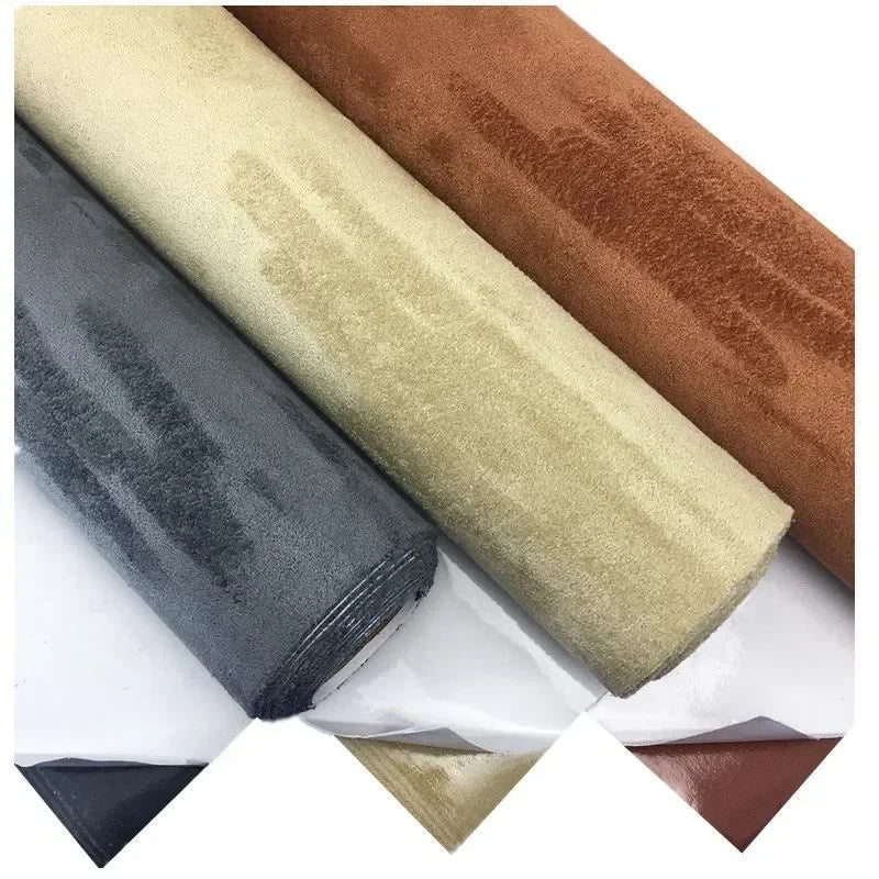 Self Adhesive Suede Fabric Faux Suede Leather For Jewelry Craft Decor