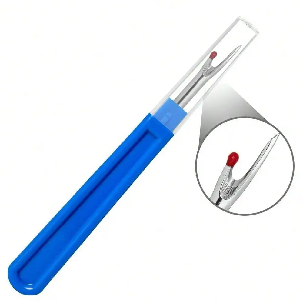 5PCS Sewing Seam Ripper Kit Blue Sewing Stitch Thread Unpicker Cutter