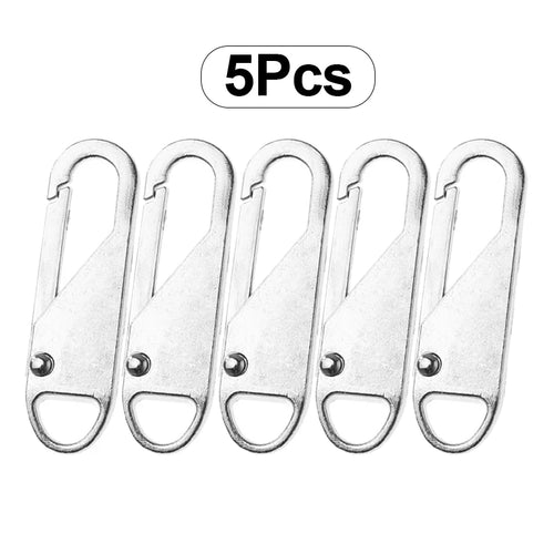 5pcs Universal Replacement Zipper Slider Metal Alloy Removal Zipper