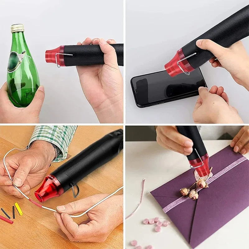 Hot Air Gun Portable Mini Heater for DIY Craft Embossing Shrink