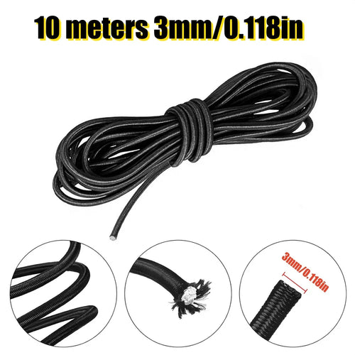 10M Strong Elastic Cord Rope Rubber Band Sewing Clothing Craft
