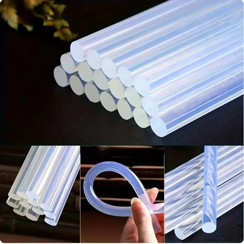 7/11mm *100mm 10pc Hot Melt Glue Sticks, Mini Size Glue Gun Sticks,