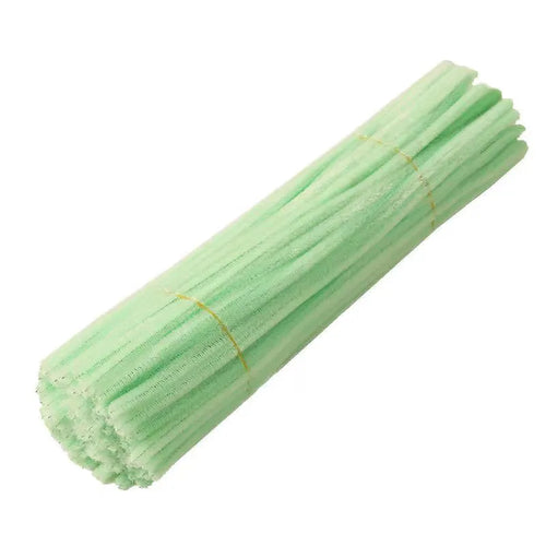 100pcs 30cm Chenille Stems Stick Cleaners Kids Educational Toys