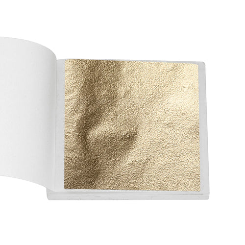100-200sheets Imitation Gold Foil Paper Leaf Gilding DIY Epoxy Resin