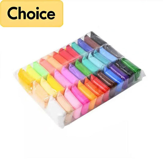 36 Color Clay Air-dried Clay Set, Ultra Light Plastic Clay with