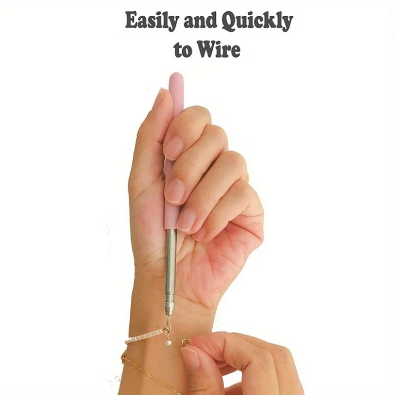 1pc Bracelet Wear Auxiliary Tool, Retractable Jewelry Wear Assistant,