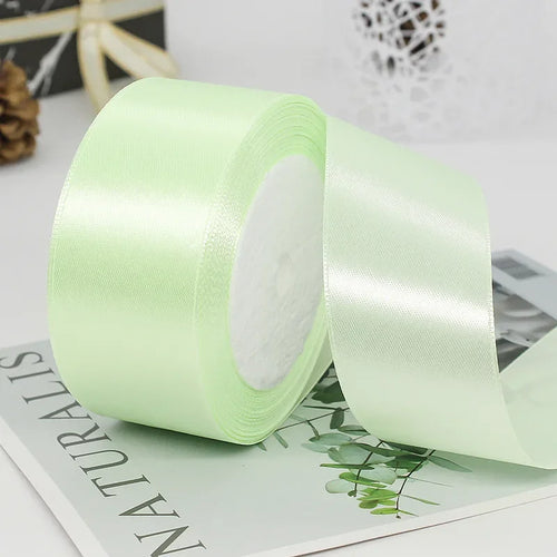 22meters 6mm-40cm Satin Ribbons Crafts Bow DIY Gift Wrap Wine Red