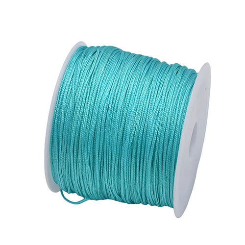 50Yds 0.8mm Crafts Nylon Cord For Jewelry Making Beading Braided Nylon