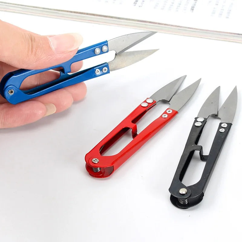 FLYSAND Fishing Scissors Multicolor Trimming Sewing Scissors Nippers U