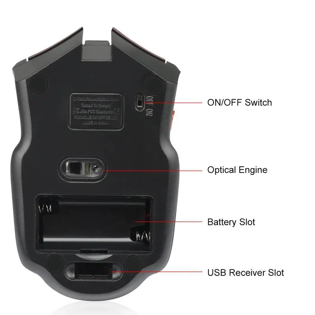 113 Battery Version Mini2.4 GHz Wireless Optical Mouse Portable Mouse
