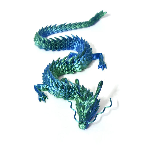 3D Printed Snake Movable Joint Simulation Snake Figurine Creative Home