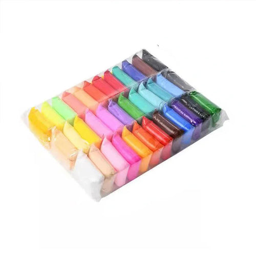 36 Color Clay Air-dried Clay Set, Ultra Light Plastic Clay with