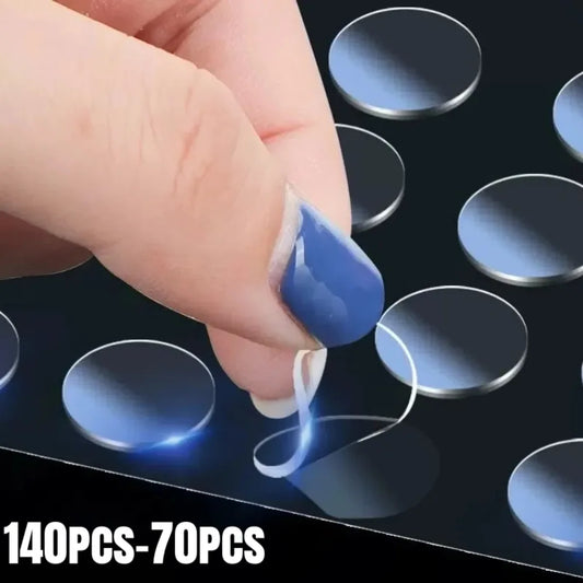 140pcs-70Pcs Nano Double-sided Adhesive Tape Round Traceless Removable