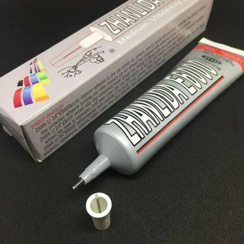 E6000 Glue DIY Crystal Rhinestones Craft Tool Needles Epoxy Adhesive