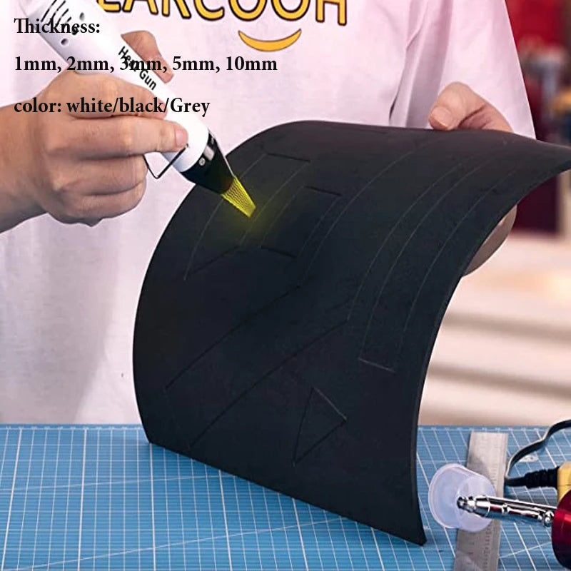 NEW 1pcs Thickness 1/2/3/5/10mm Eva Foam Sheets Sound-Absorbing Noise