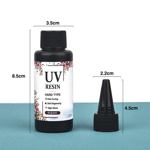 20g 50g UV Resin Glue UV Pen Set Quick-Drying Clear Hard Epoxy Resin