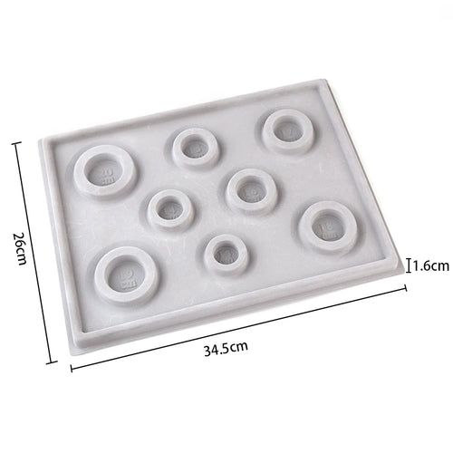 13 Styles Flockeda Bead Board For Bracelet Necklace Tray Beading