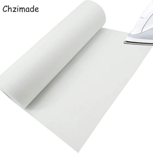 Chzimade 5Yards Interfacing Fabric Iron On Clothes Resin Lining For
