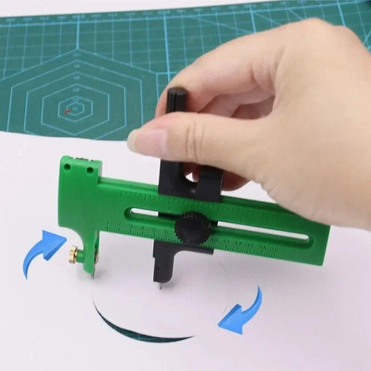 1PCS Circle Cutter Adjustable Circular Cutting Tool for Making Fabric