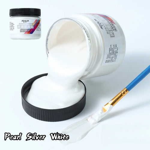 100ml Matte Acrylic Paint Bundle Premium Colors Non Crack Formula for