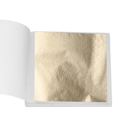 100-200sheets Imitation Gold Foil Paper Leaf Gilding DIY Epoxy Resin